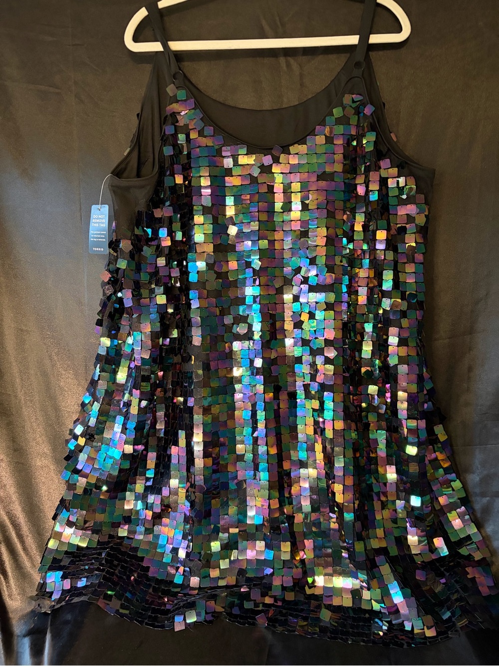 torrid Mini Payette Sequin dress size 3 - Picture 2 of 5